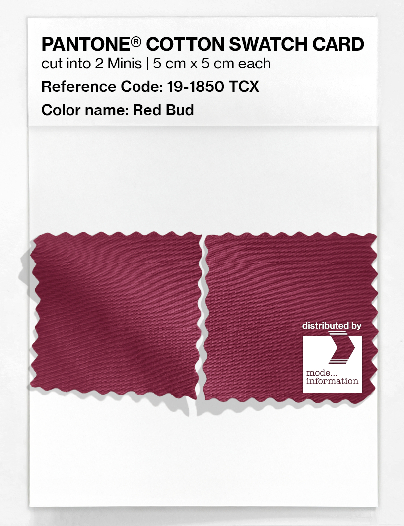 Artikelbild 4 des Artikels “PANTONE® COTTON SWATCH CARD 19-1850 TCX Red Bud “