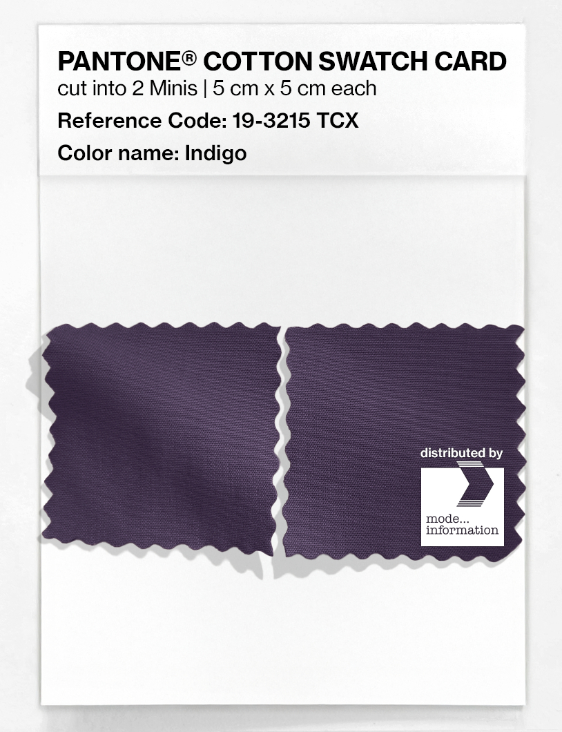 Artikelbild 4 des Artikels “PANTONE® COTTON SWATCH CARD 19-3215 TCX Indigo “