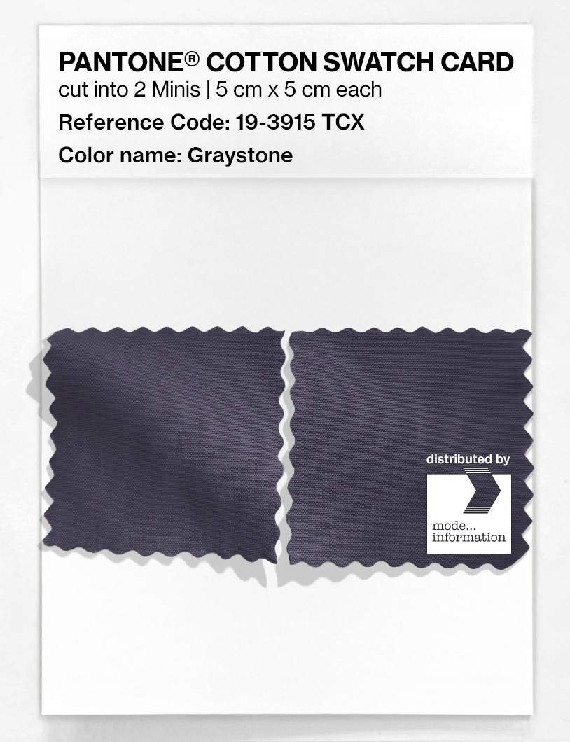 Artikelbild 4 des Artikels “PANTONE® COTTON SWATCH CARD 19-3915 TCX Graystone “