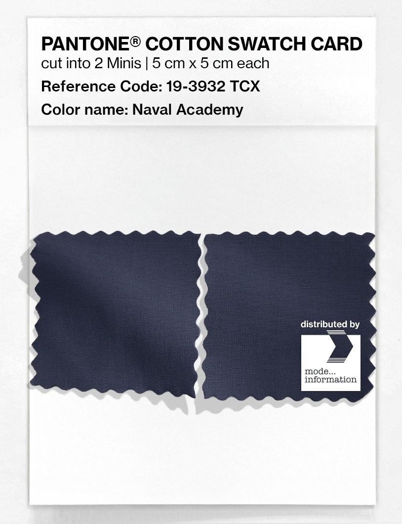 Artikelbild 4 des Artikels “PANTONE® COTTON SWATCH CARD 19-3932 TCX Naval Academy “