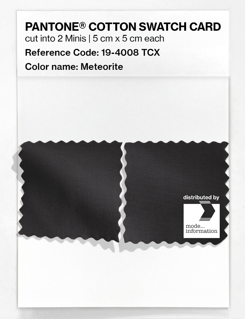 Artikelbild 4 des Artikels “PANTONE® COTTON SWATCH CARD 19-4008 TCX Meteorite “