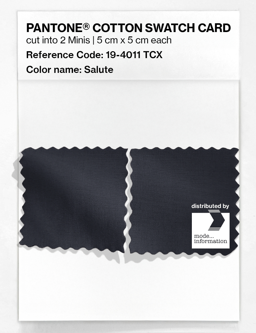 Artikelbild 4 des Artikels “PANTONE® COTTON SWATCH CARD 19-4011 TCX Salute “