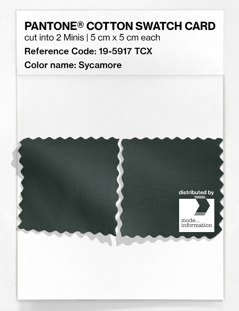 Artikelbild 4 des Artikels “PANTONE® COTTON SWATCH CARD 19-5917 TCX Sycamore “
