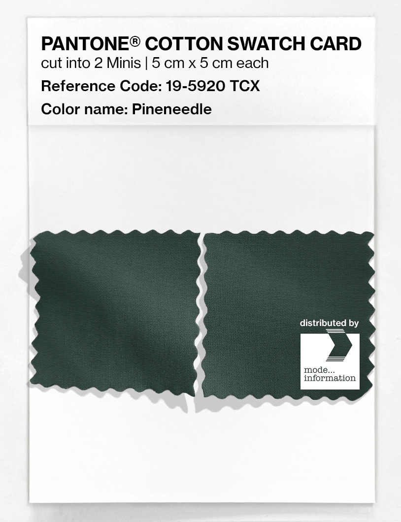 Artikelbild 4 des Artikels “PANTONE® COTTON SWATCH CARD 19-5920 TCX Pineneedle “