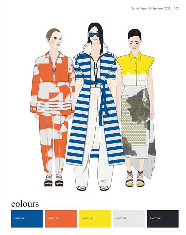 Artikelbild 4 des Artikels “Textile Report no. 2/2019 Summer 2020 “