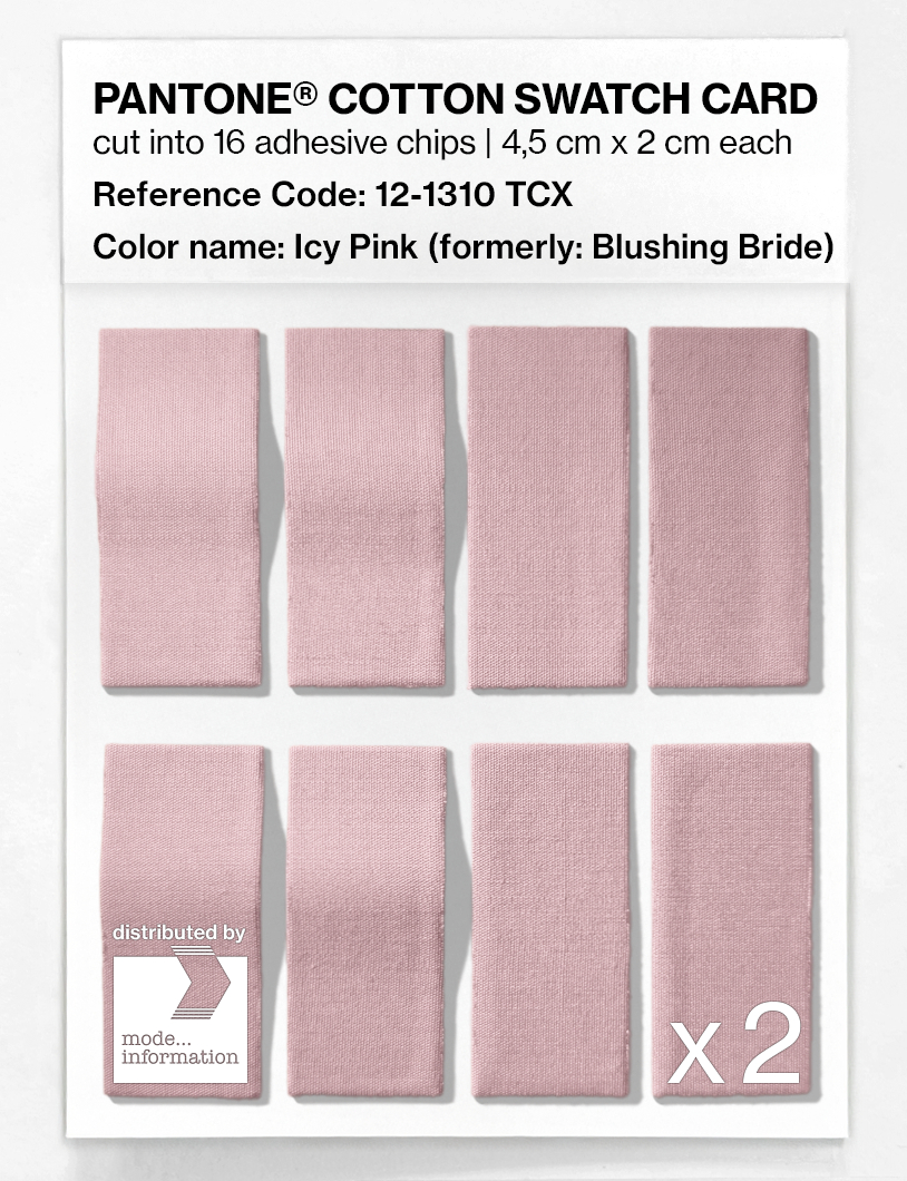 Artikelbild 5 des Artikels “PANTONE® COTTON SWATCH CARD 12-1310 TCX Blushing Bride “