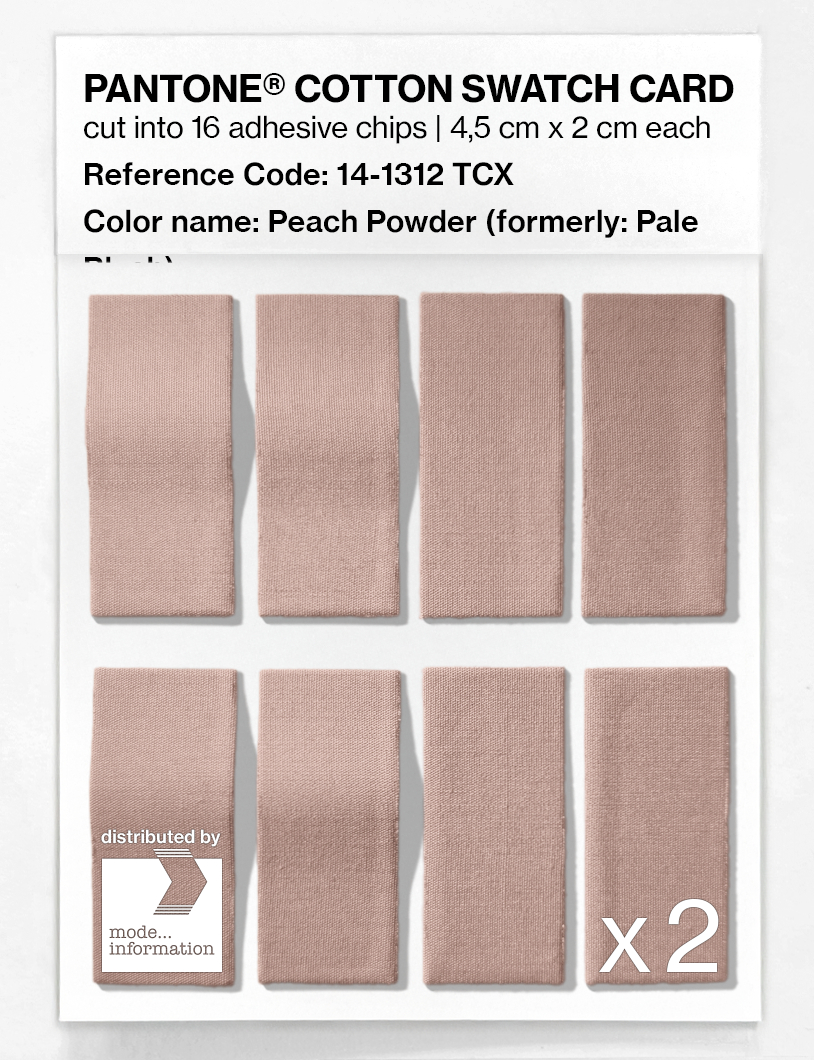 Artikelbild 5 des Artikels “PANTONE® COTTON SWATCH CARD 14-1312 TCX Pale Blush “