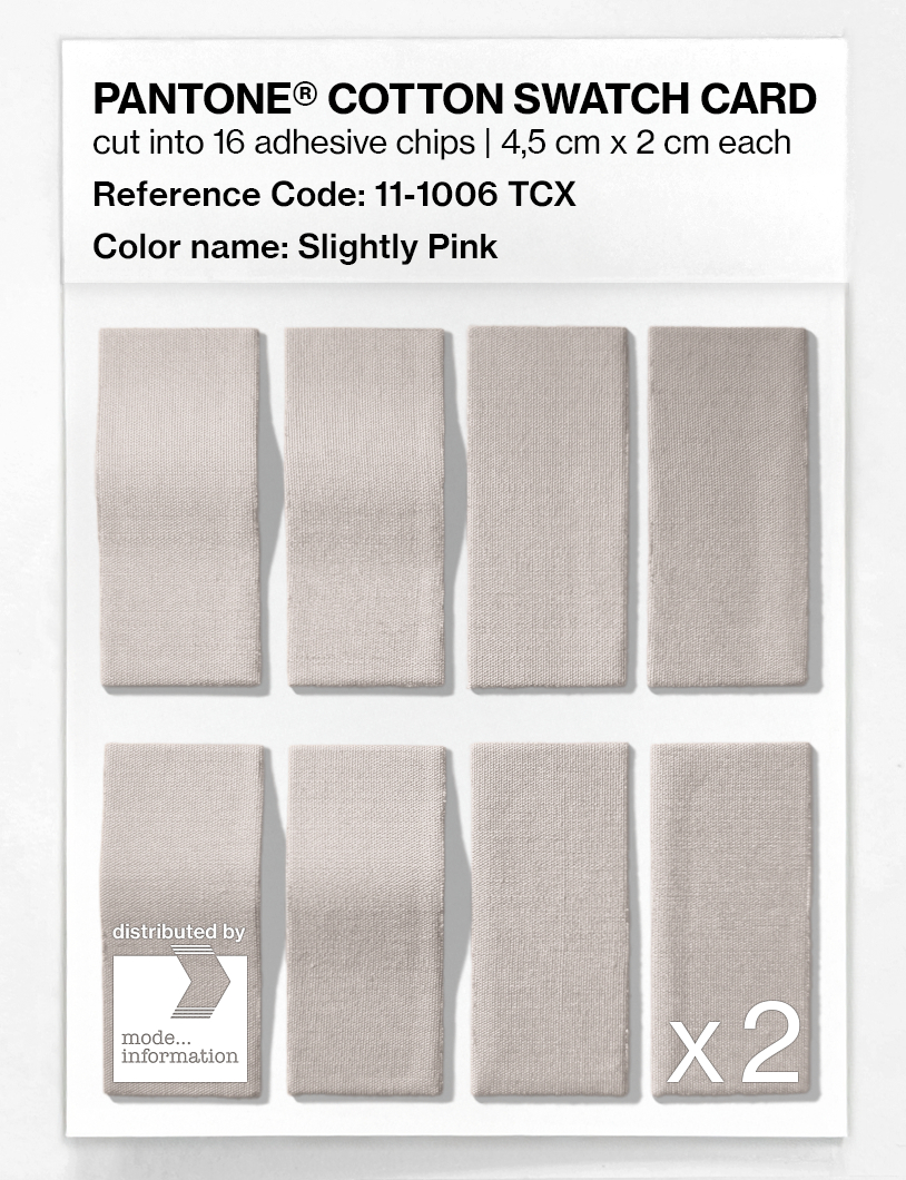 Artikelbild 5 des Artikels “PANTONE® COTTON SWATCH CARD 11-1006 TCX Slightly Pink “