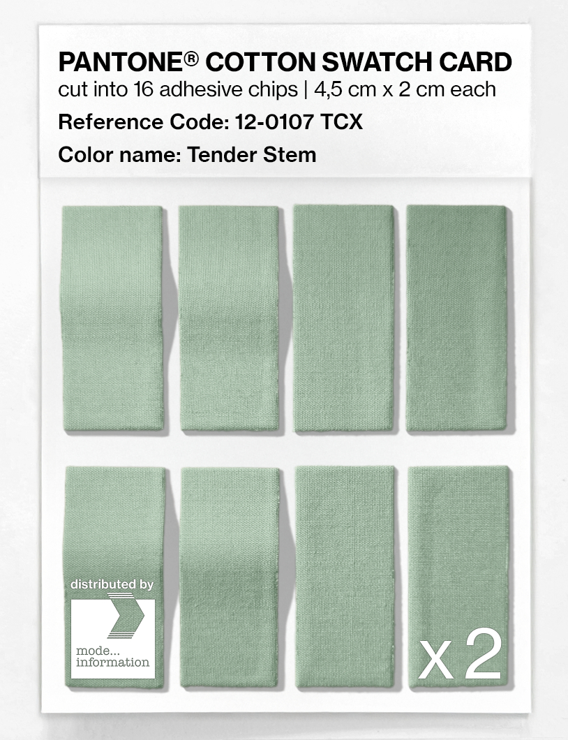 Artikelbild 5 des Artikels “PANTONE® COTTON SWATCH CARD 12-0107 TCX Tender Stem “