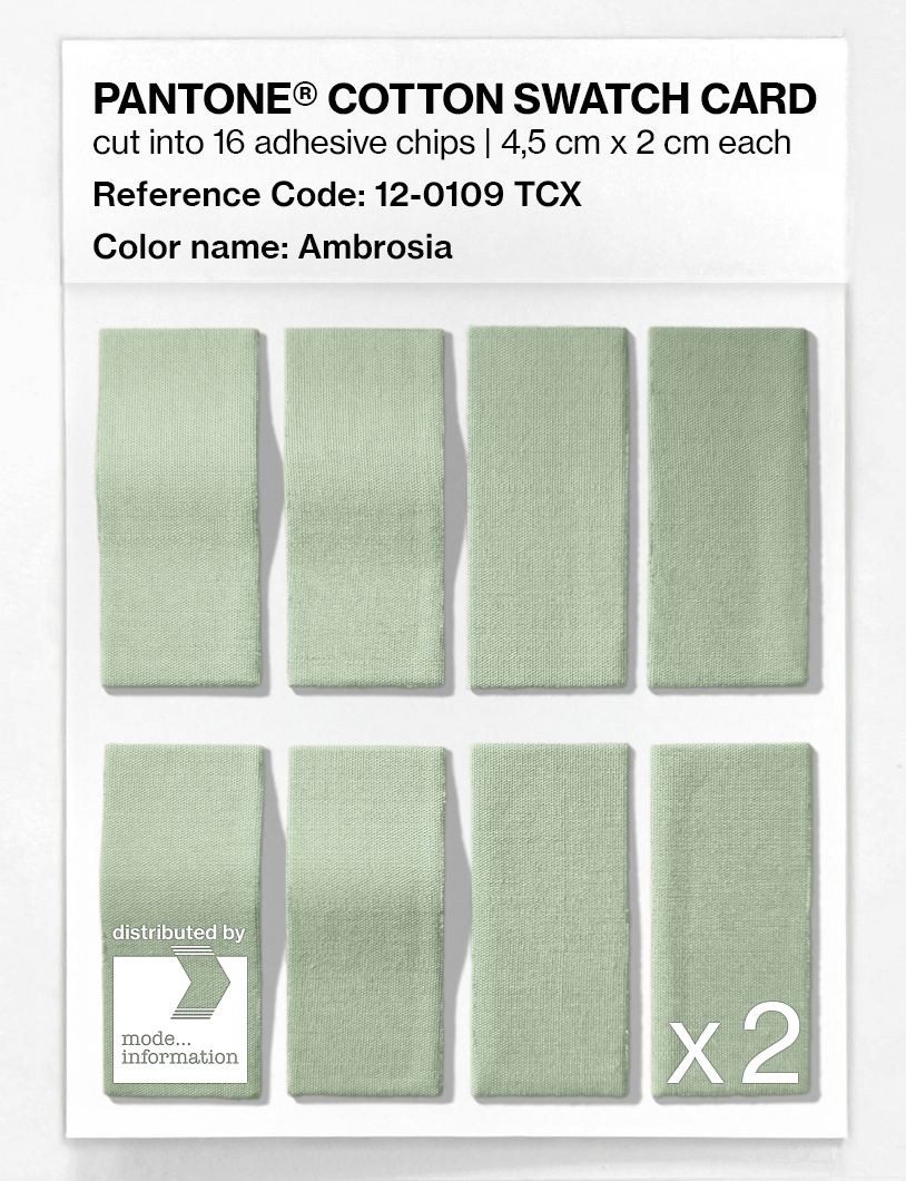 Artikelbild 5 des Artikels “PANTONE® COTTON SWATCH CARD 12-0109 TCX Ambrosia “