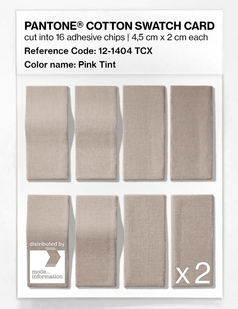 Artikelbild 5 des Artikels “PANTONE® COTTON SWATCH CARD 12-1404 TCX Pink Tint “