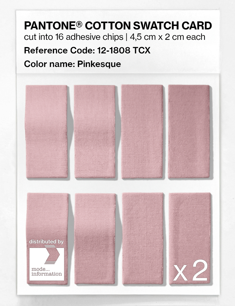 Artikelbild 5 des Artikels “PANTONE® COTTON SWATCH CARD 12-1808 TCX Pinkesque “