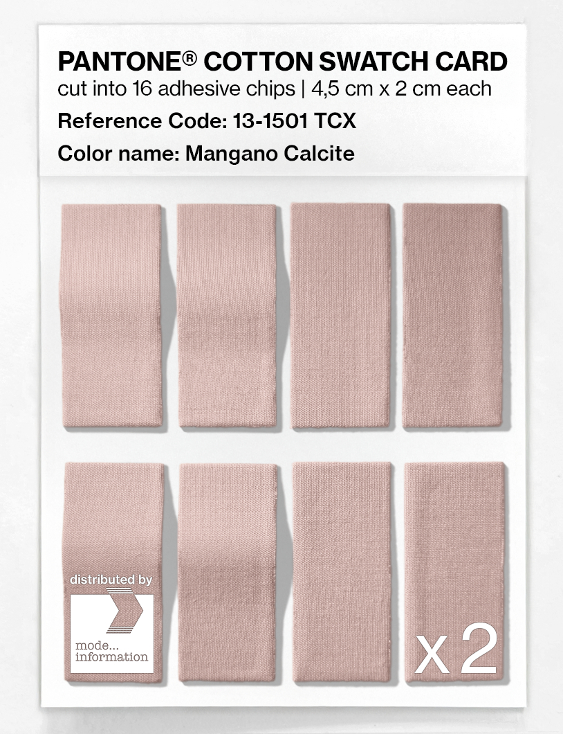 Artikelbild 5 des Artikels “PANTONE® COTTON SWATCH CARD 13-1501 TCX Mangano Calcite “