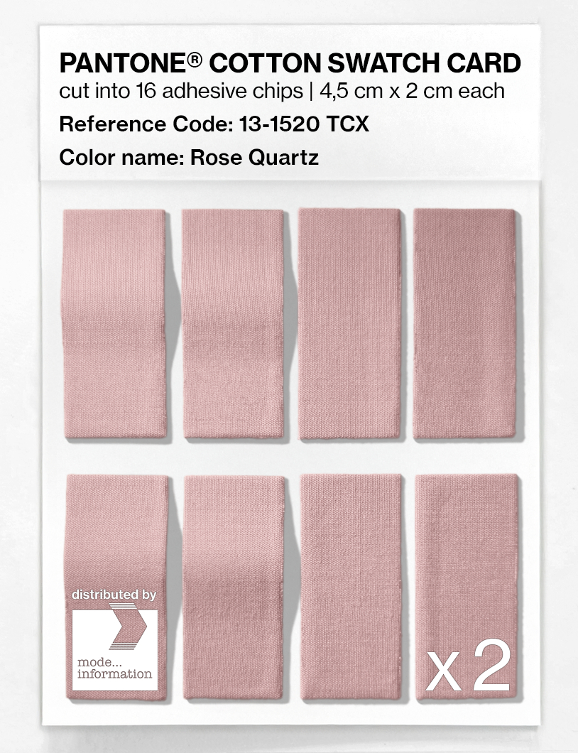 Artikelbild 5 des Artikels “PANTONE® COTTON SWATCH CARD 13-1520 TCX Rose Quartz “
