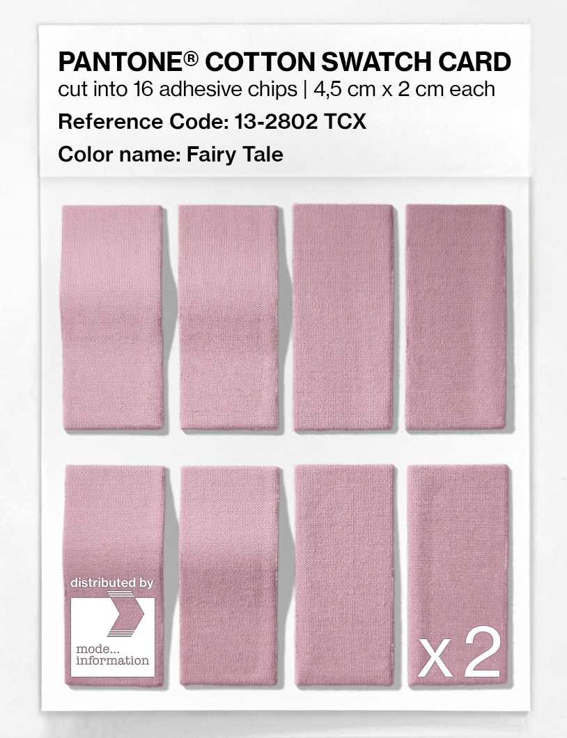 Artikelbild 5 des Artikels “PANTONE® COTTON SWATCH CARD 13-2802 TCX Fairy Tale “