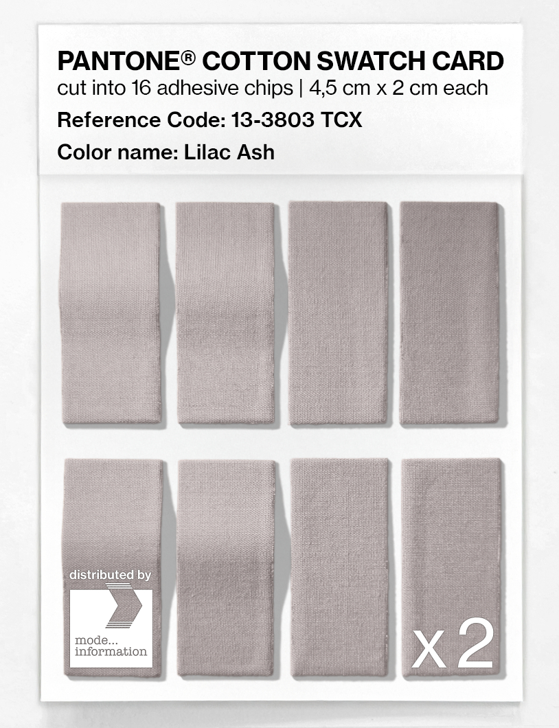 Artikelbild 5 des Artikels “PANTONE® COTTON SWATCH CARD 13-3803 TCX Lilac Ash “