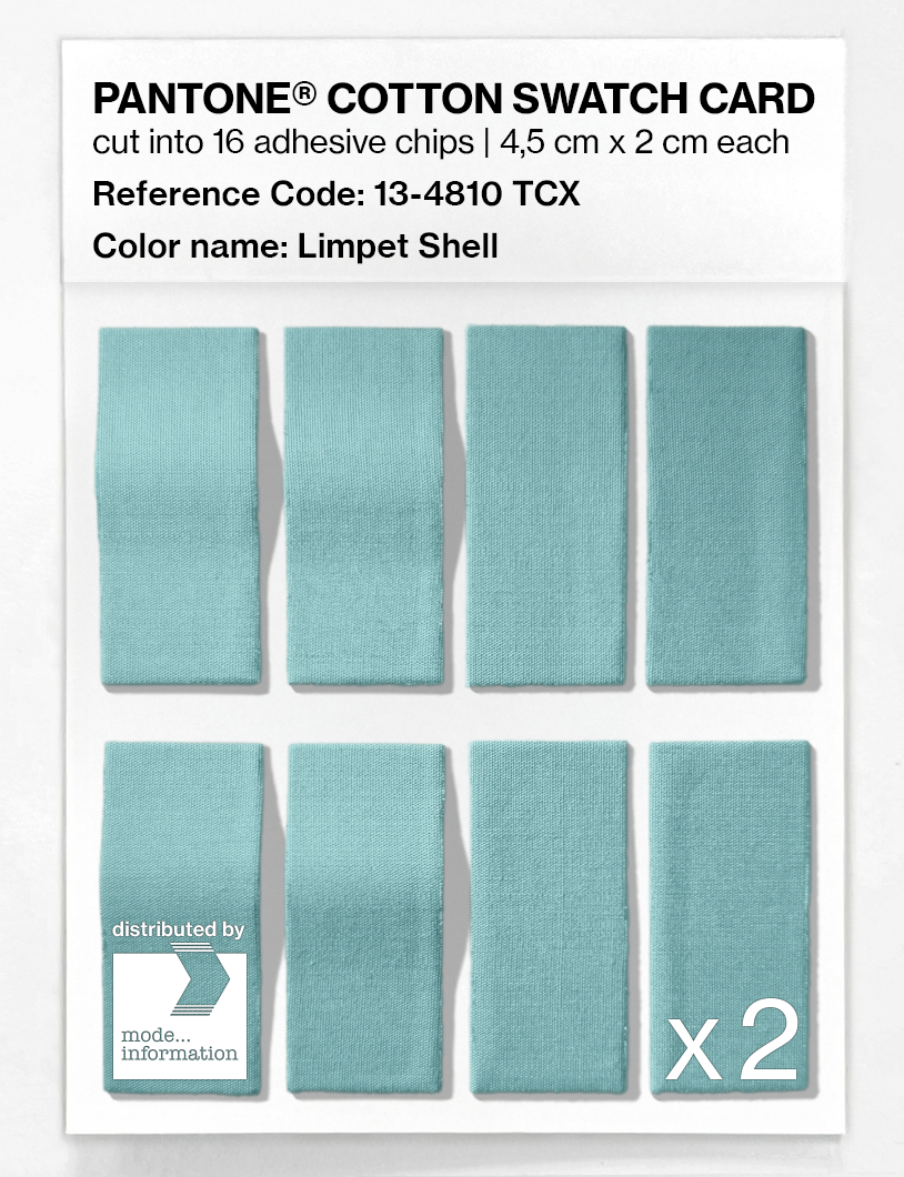 Artikelbild 5 des Artikels “PANTONE® COTTON SWATCH CARD 13-4810 TCX Limpet Shell “