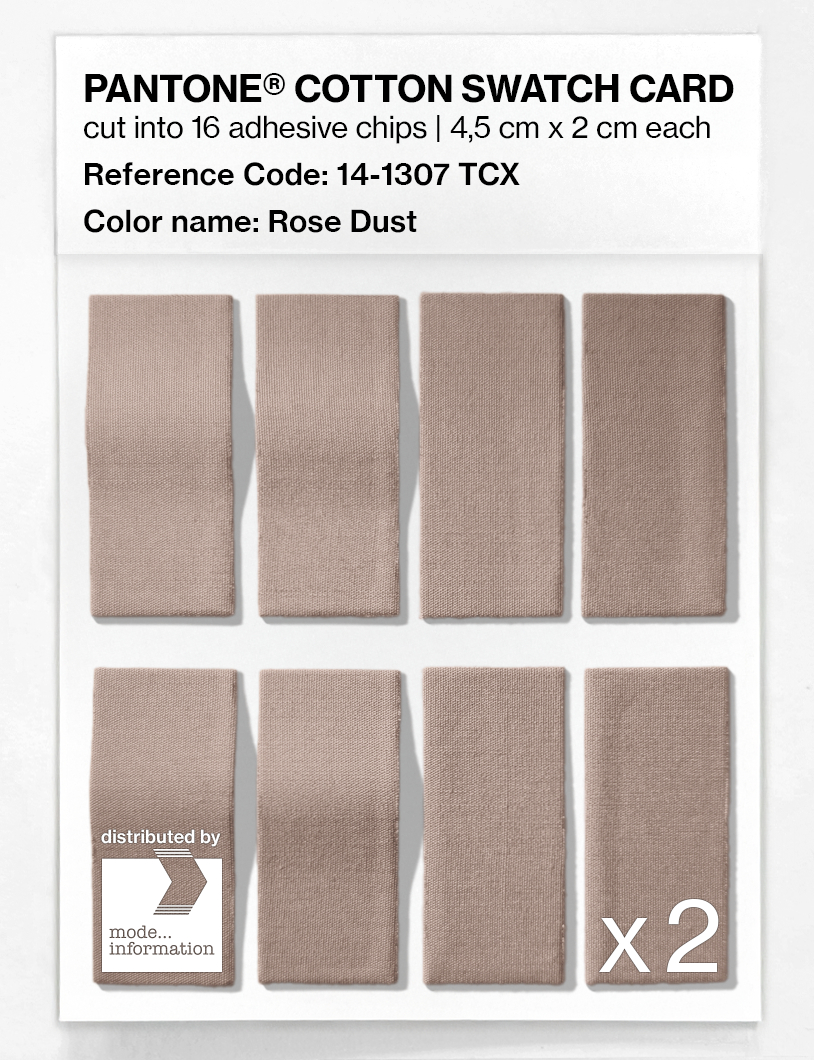 Artikelbild 5 des Artikels “PANTONE® COTTON SWATCH CARD 14-1307 TCX Rose Dust “