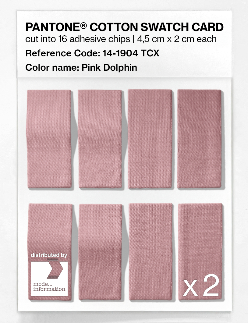Artikelbild 5 des Artikels “PANTONE® COTTON SWATCH CARD 14-1904 TCX Pink Dolphin “