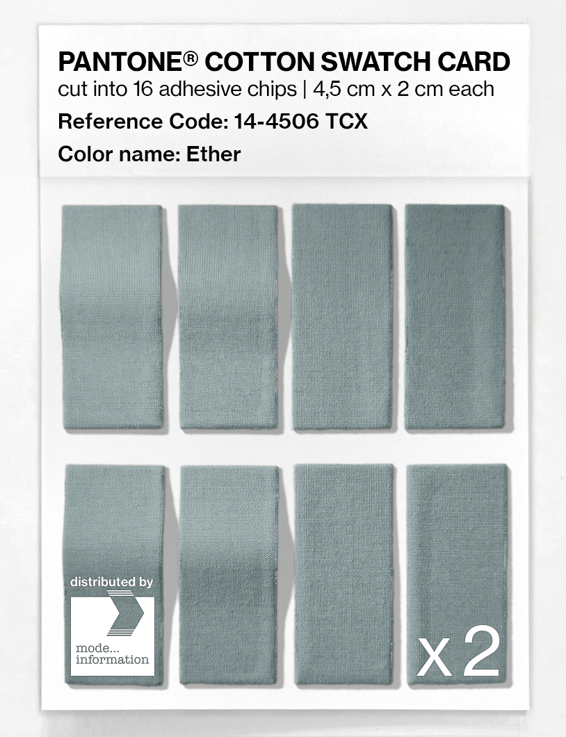 Artikelbild 5 des Artikels “PANTONE® COTTON SWATCH CARD 14-4506 TCX Ether “