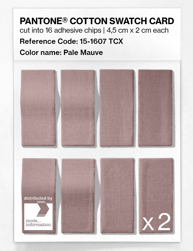 Artikelbild 5 des Artikels “PANTONE® COTTON SWATCH CARD 15-1607 TCX Pale Mauve “