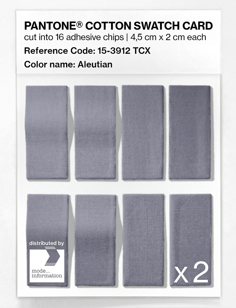 Artikelbild 5 des Artikels “PANTONE® COTTON SWATCH CARD 15-3912 TCX Aleutian “