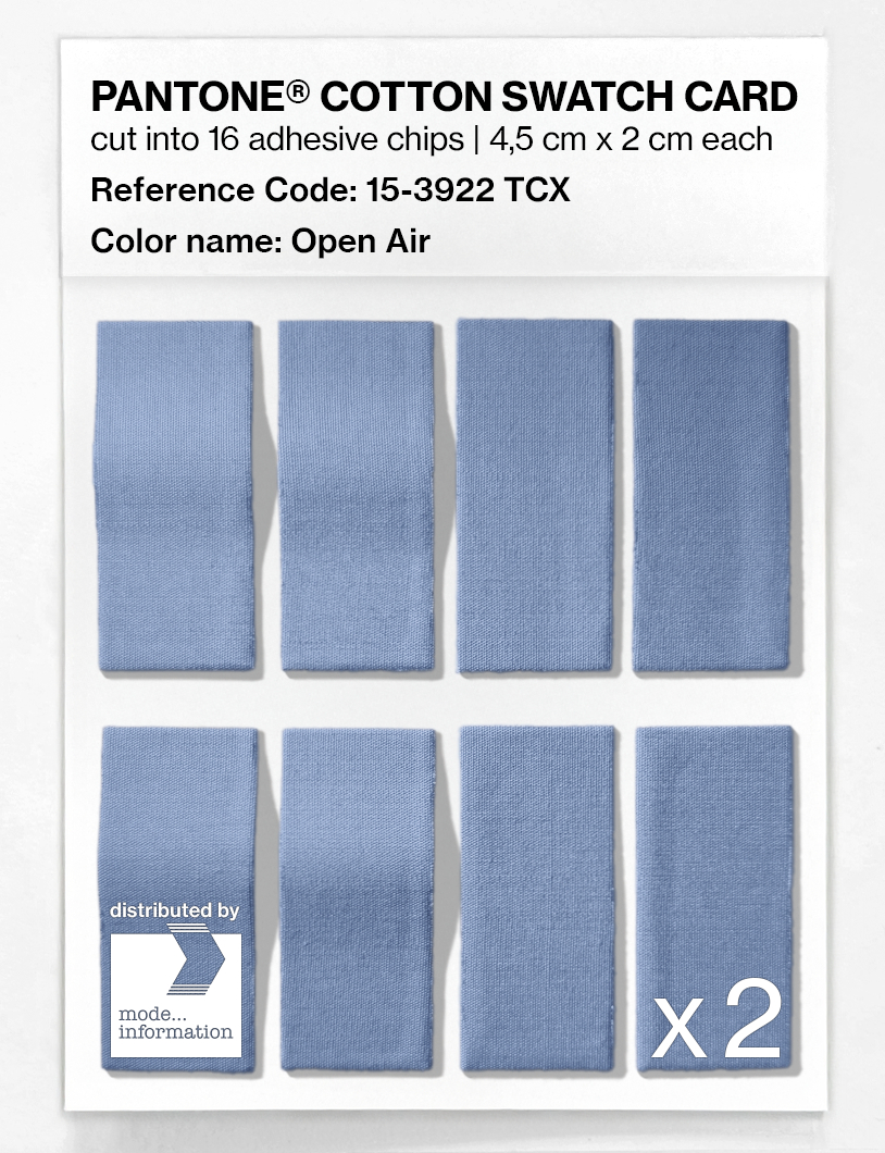 Artikelbild 5 des Artikels “PANTONE® COTTON SWATCH CARD 15-3922 TCX Open Air “