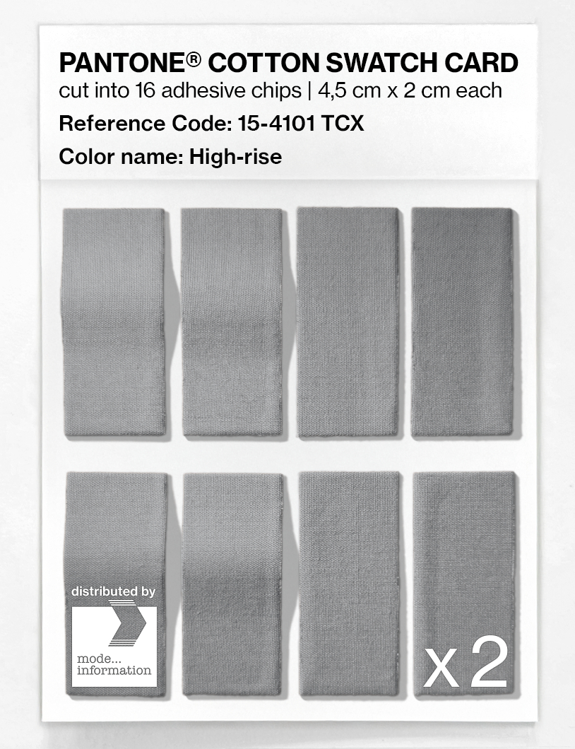Artikelbild 5 des Artikels “PANTONE® COTTON SWATCH CARD 15-4101 TCX High-rise “