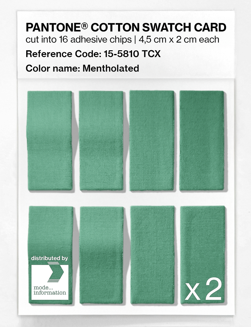 Artikelbild 5 des Artikels “PANTONE® COTTON SWATCH CARD 15-5810 TCX Mentholated “