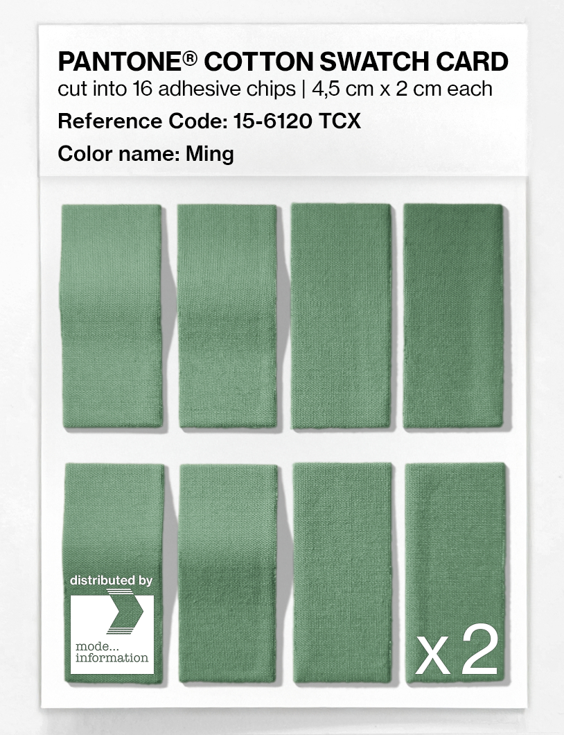 Artikelbild 5 des Artikels “PANTONE® COTTON SWATCH CARD 15-6120 TCX Ming “