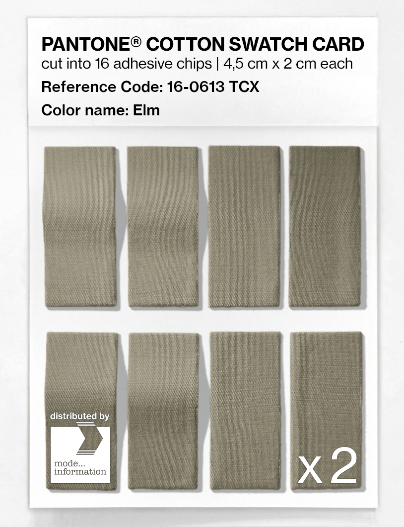Artikelbild 5 des Artikels “PANTONE® COTTON SWATCH CARD 16-0613 TCX Elm “