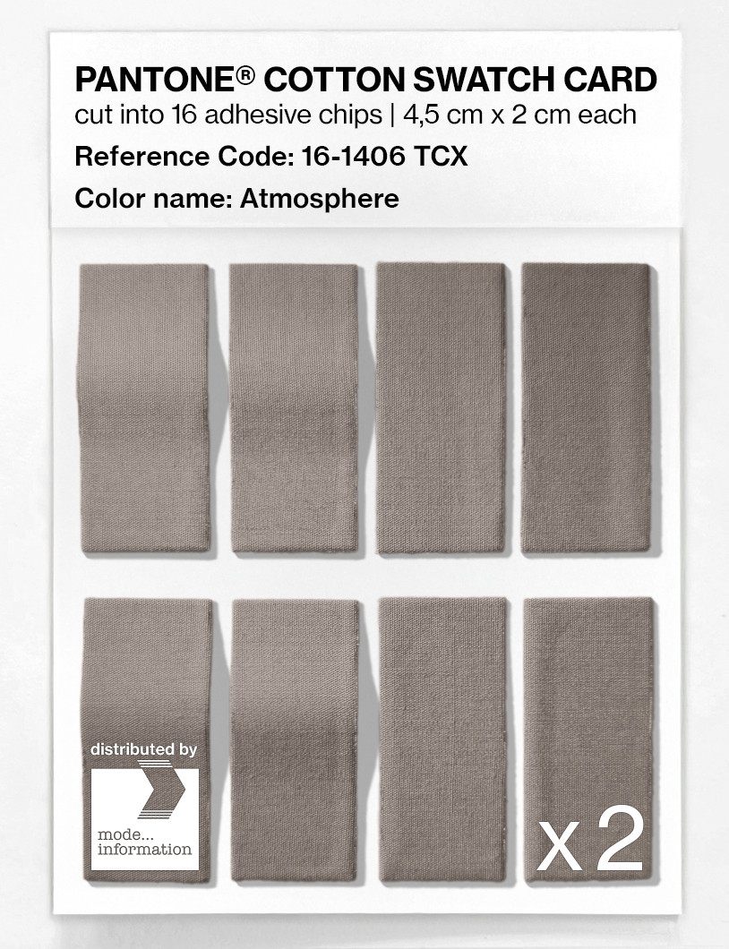 Artikelbild 5 des Artikels “PANTONE® COTTON SWATCH CARD 16-1406 TCX Atmosphere “