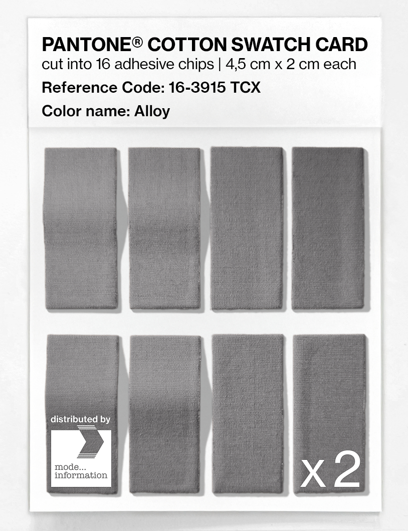 Artikelbild 5 des Artikels “PANTONE® COTTON SWATCH CARD 16-3915 TCX Alloy “