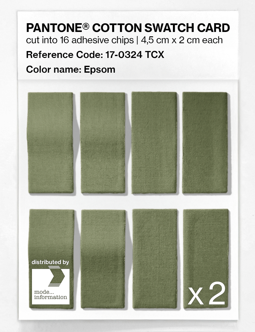Artikelbild 5 des Artikels “PANTONE® COTTON SWATCH CARD 17-0324 TCX Epsom “