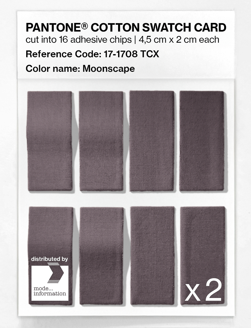 Artikelbild 5 des Artikels “PANTONE® COTTON SWATCH CARD 17-1708 TCX Moonscape “