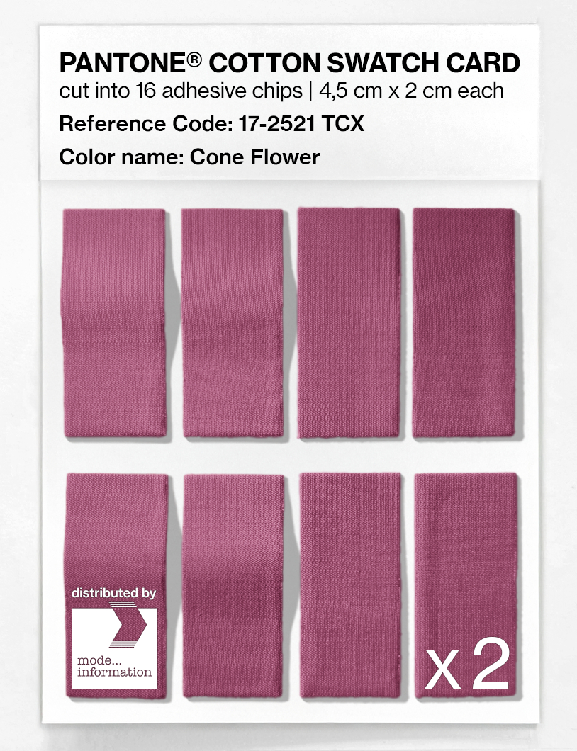 Artikelbild 5 des Artikels “PANTONE® COTTON SWATCH CARD 17-2521 TCX Cone Flower “