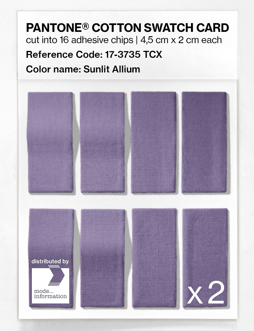 Artikelbild 5 des Artikels “PANTONE® COTTON SWATCH CARD 17-3735 TCX Sunlit Allium “