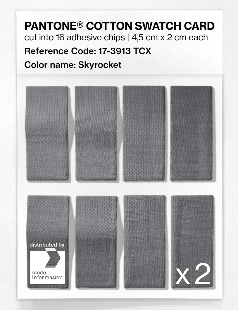 Artikelbild 5 des Artikels “PANTONE® COTTON SWATCH CARD 17-3913 TCX Skyrocket “