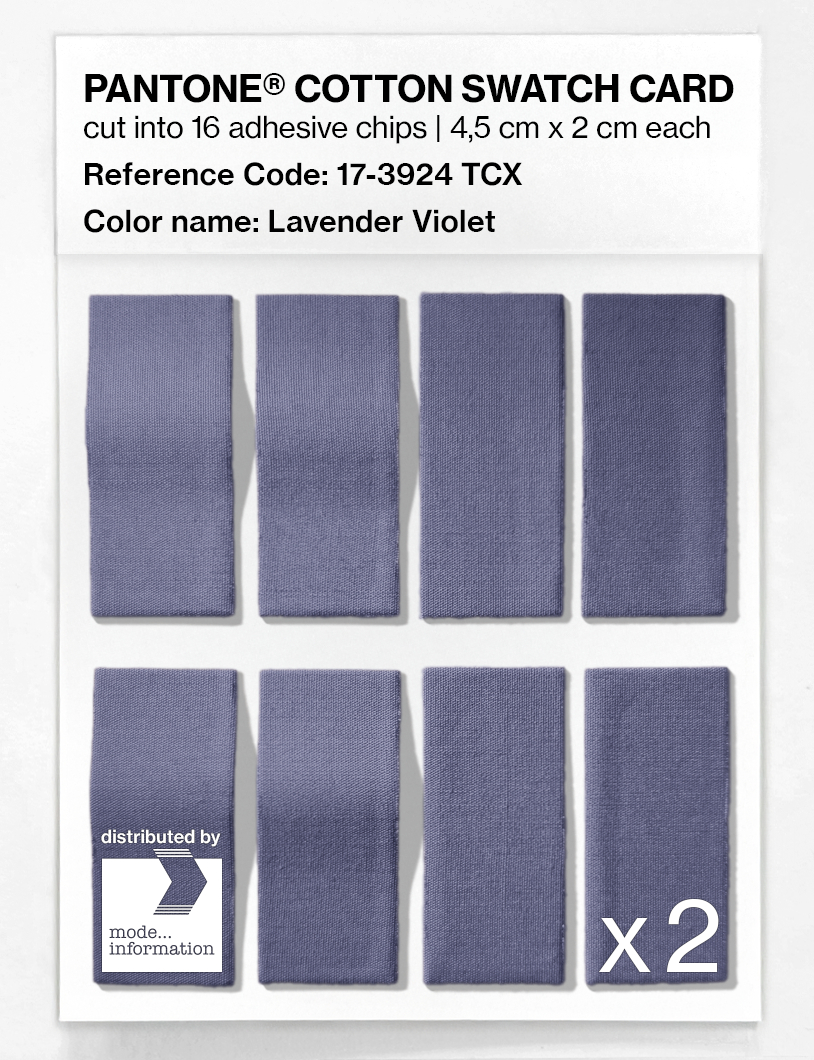 Artikelbild 5 des Artikels “PANTONE® COTTON SWATCH CARD 17-3924 TCX Lavender Violet “
