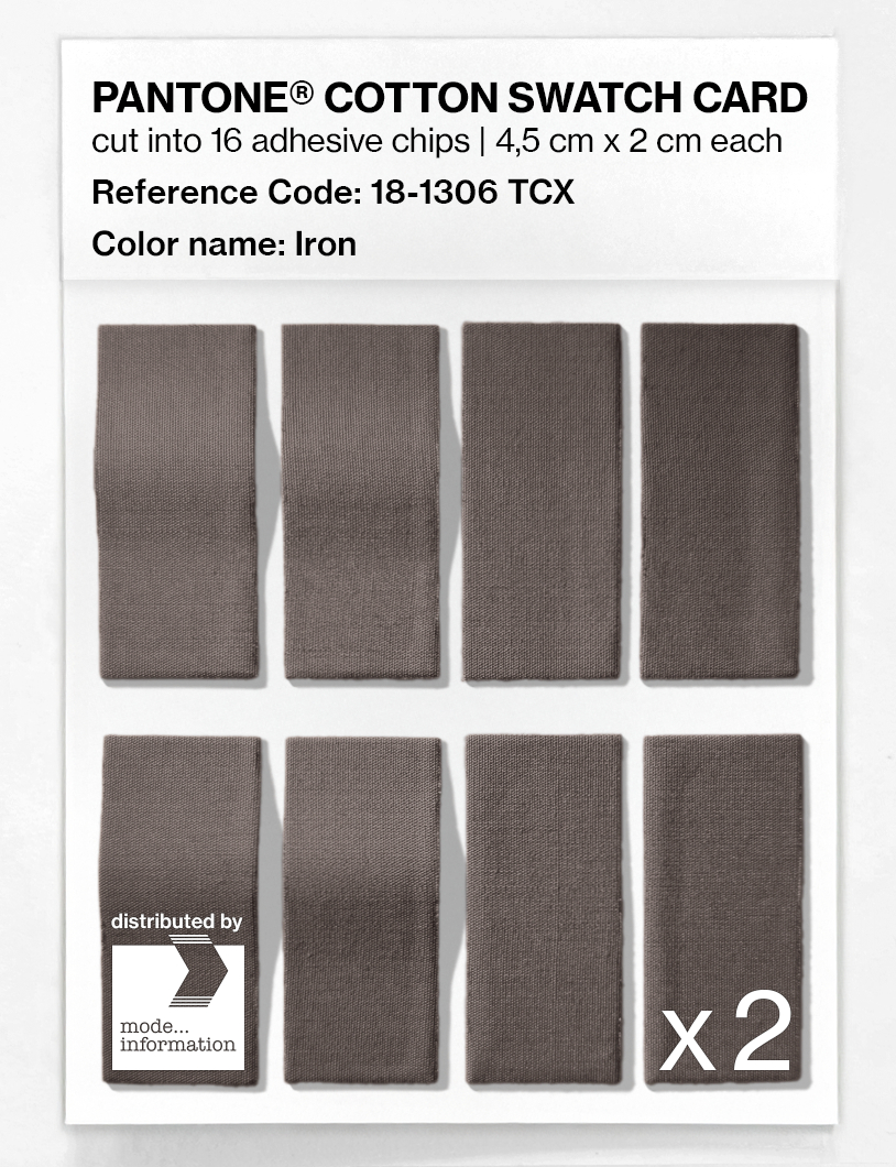 Artikelbild 5 des Artikels “PANTONE® COTTON SWATCH CARD 18-1306 TCX Iron “