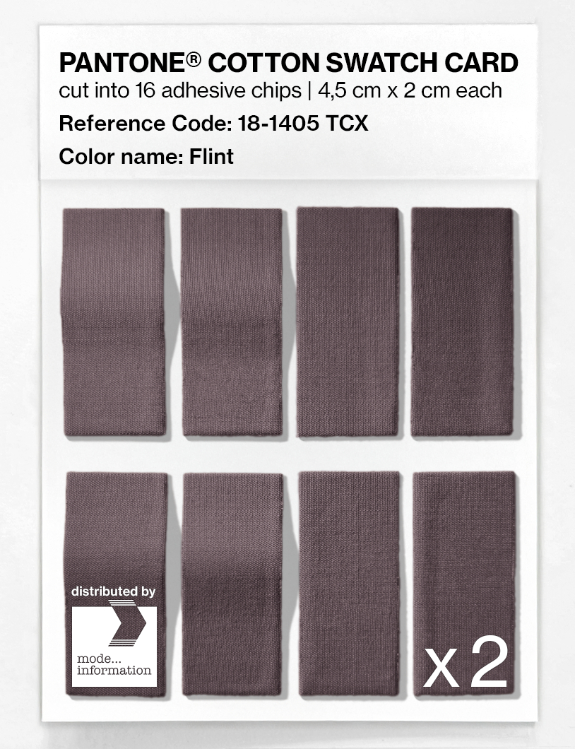 Artikelbild 5 des Artikels “PANTONE® COTTON SWATCH CARD 18-1405 TCX Flint “