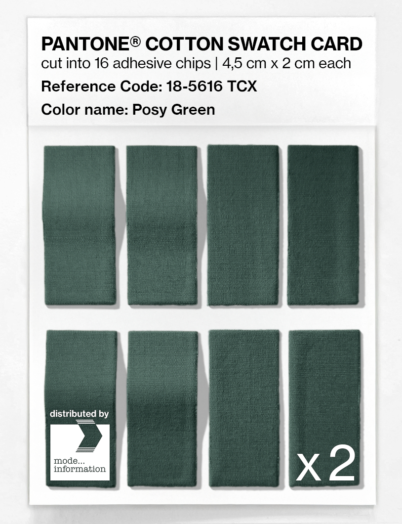 Artikelbild 5 des Artikels “PANTONE® COTTON SWATCH CARD 18-5616 TCX Posy Green “