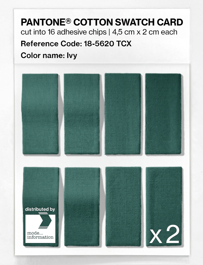 Artikelbild 5 des Artikels “PANTONE® COTTON SWATCH CARD 18-5620 TCX Ivy “