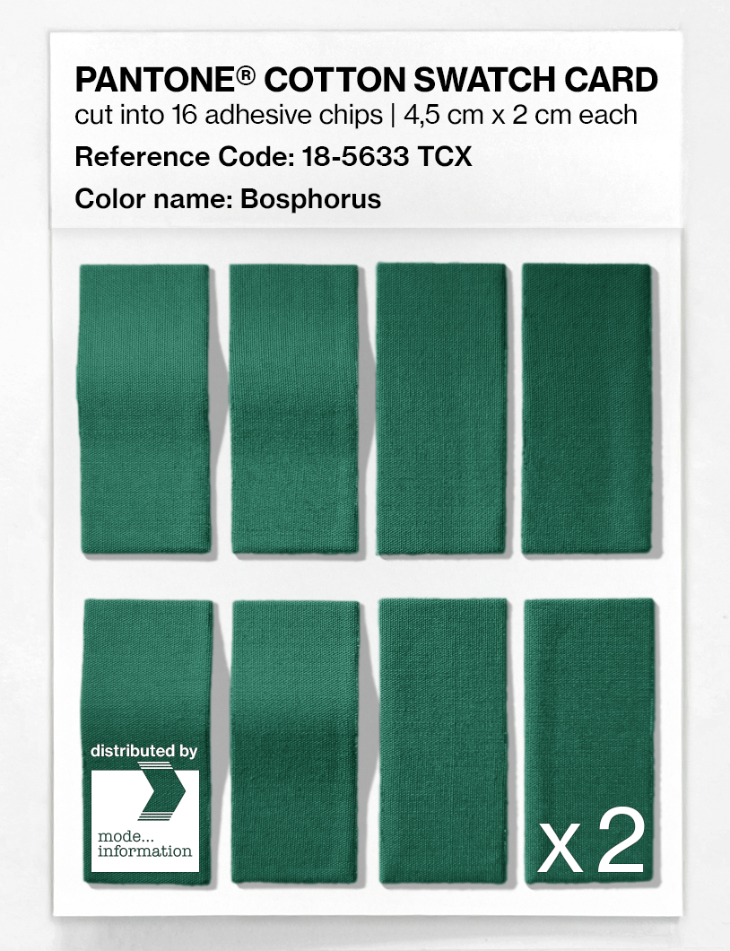 Artikelbild 5 des Artikels “PANTONE® COTTON SWATCH CARD 18-5633 TCX Bosphorus “