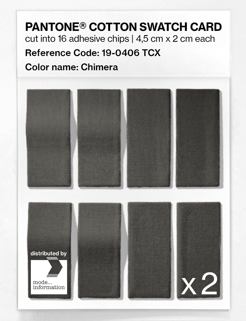 Artikelbild 5 des Artikels “PANTONE® COTTON SWATCH CARD 19-0406 TCX Chimera “