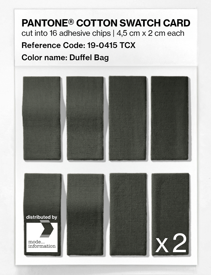 Artikelbild 5 des Artikels “PANTONE® COTTON SWATCH CARD 19-0415 TCX Duffel Bag “