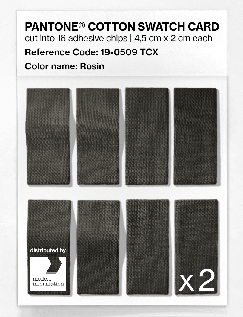 Artikelbild 5 des Artikels “PANTONE® COTTON SWATCH CARD 19-0509 TCX Rosin “