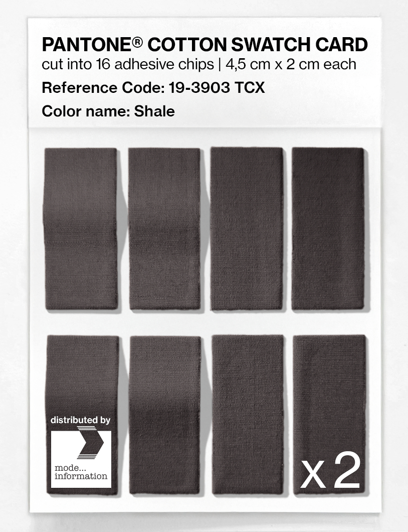 Artikelbild 5 des Artikels “PANTONE® COTTON SWATCH CARD 19-3903 TCX Shale “