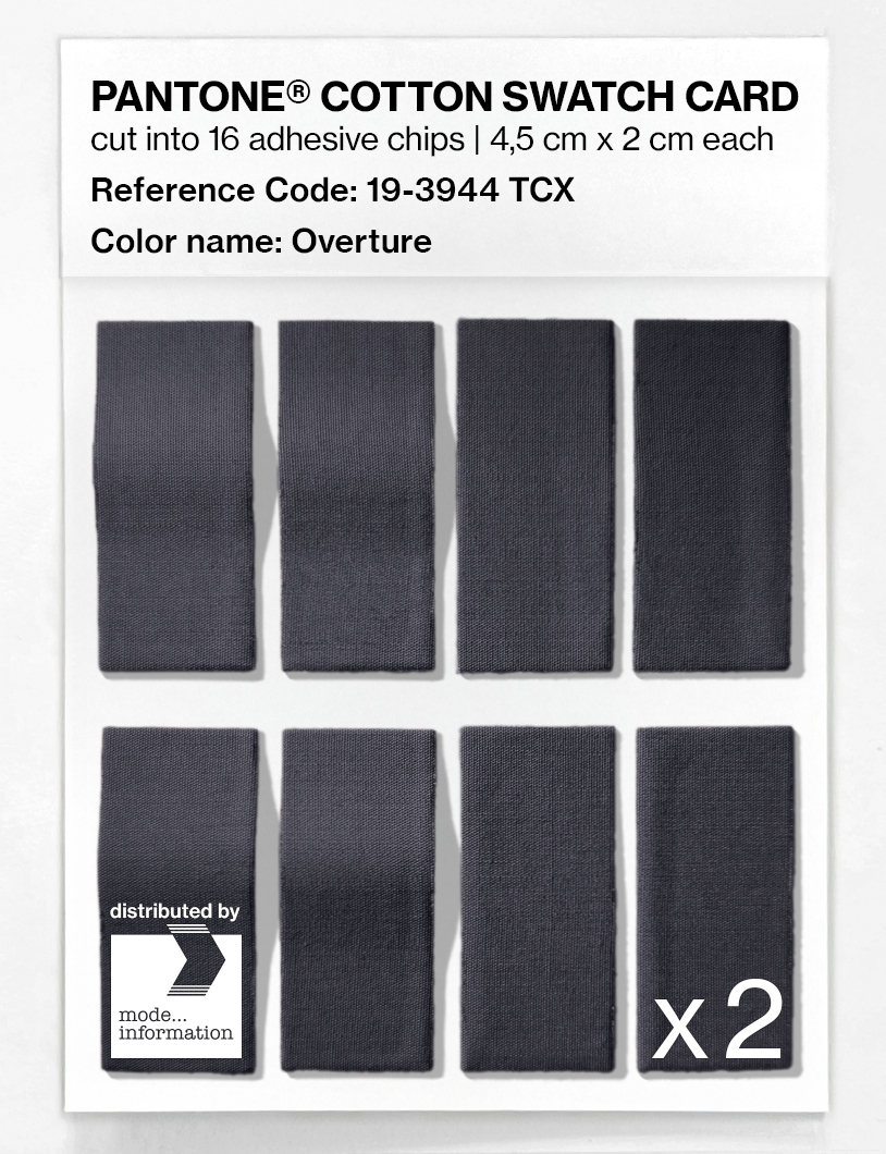 Artikelbild 5 des Artikels “PANTONE® COTTON SWATCH CARD 19-3944 TCX Overture “
