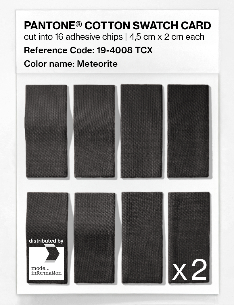 Artikelbild 5 des Artikels “PANTONE® COTTON SWATCH CARD 19-4008 TCX Meteorite “
